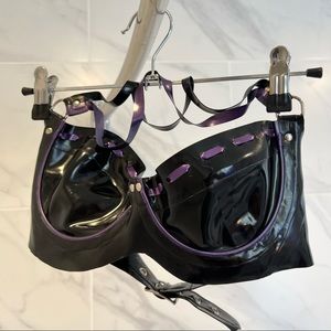 Demask Latex Bra Bikini Top